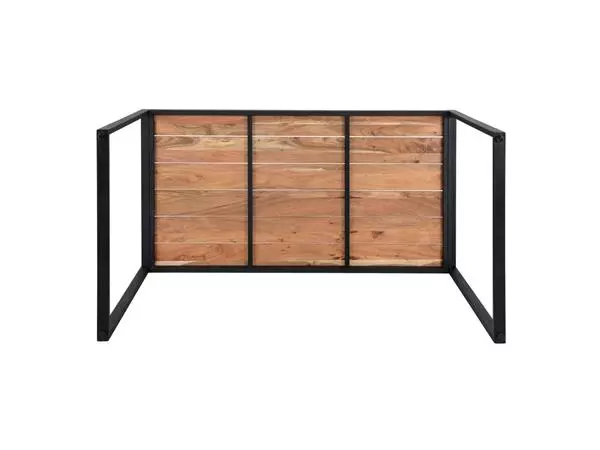 Een Bolero industriële bartafel van staal en acacia, 1800x900 mm koop je bij ShopXPress