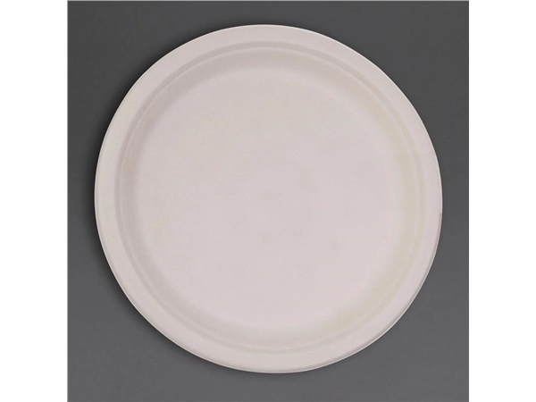 Een Fiesta Compostable composteerbare bagasse borden rond 261mm ongekleurd (50 stuks) koop je bij Supplierz BV