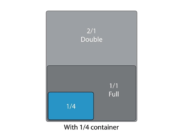 Sie können einen Cambro Polycarbonat GN 1/4 Behälter 150mm bei Supplierz BV kaufen