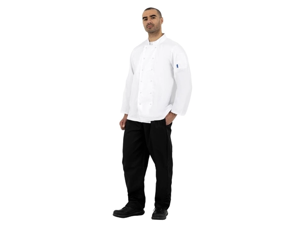 Vous pouvez acheter un Veste de cuisine mixte Whites Vegas manches longues blanche L chez Supplierz BV