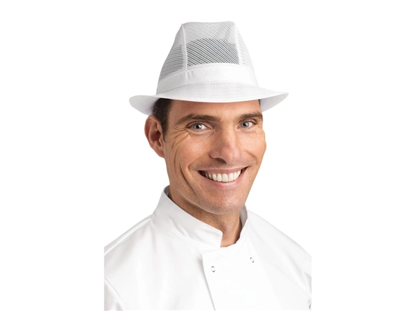 Vous pouvez acheter un Chapeau Trilby blanc L chez Supplierz BV