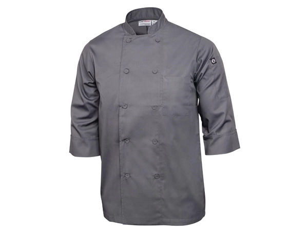 Een Chef Works unisex koksbuis grijs XXL koop je bij Supplierz BV