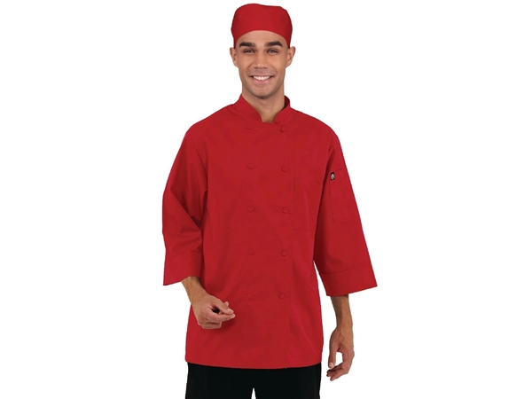 Sie können einen Chef Works Unisex Chefs Jacke Rot S bei Supplierz BV kaufen