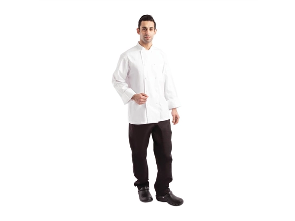 Een Chef Works Calgary Cool Vent unisex koksbuis wit S koop je bij Supplierz BV