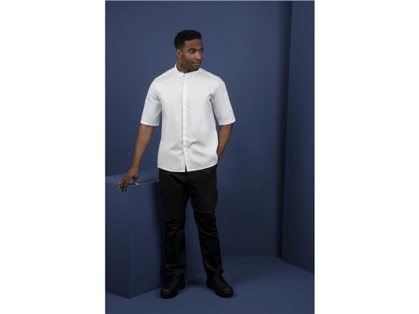 Vous pouvez acheter un Veste col officier Southside blanche - Taille XL chez Supplierz BV