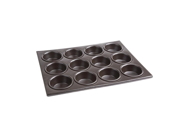 Een Vogue aluminium anti-kleef bakvorm 12 muffins koop je bij Supplierz BV