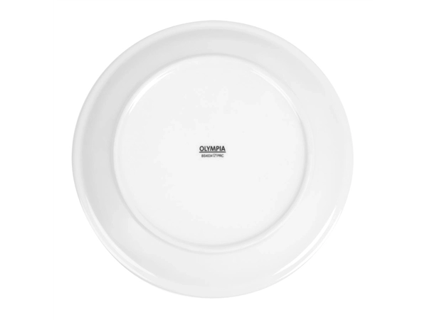 Vous pouvez acheter un Assiettes à bord étroit blanches Olympia 250mm (Lot de 12) chez Supplierz BV