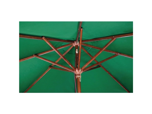 Een Bolero ronde parasol groen 2,5m koop je bij Supplierz BV