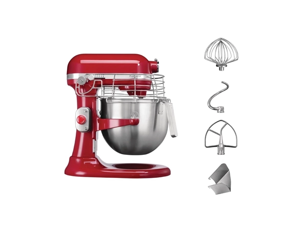 Een KitchenAid professionele mixer rood 6,9L 5KSM7990XEER koop je bij Supplierz BV