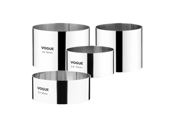 Een Vogue ronde moussering 3,5 x 9cm koop je bij Supplierz BV