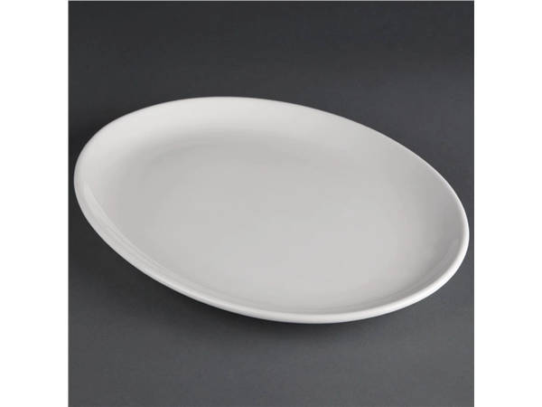 Vous pouvez acheter un Assiettes ovales Olympia Athena 305 x 241mm (Lot de 6) chez Supplierz BV