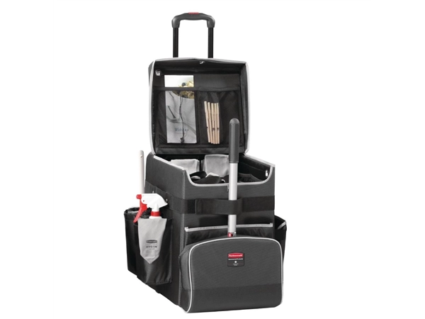 Vous pouvez acheter un Chariot de service mobile Rubbermaid Quick Cart taille moyenne chez Supplierz BV