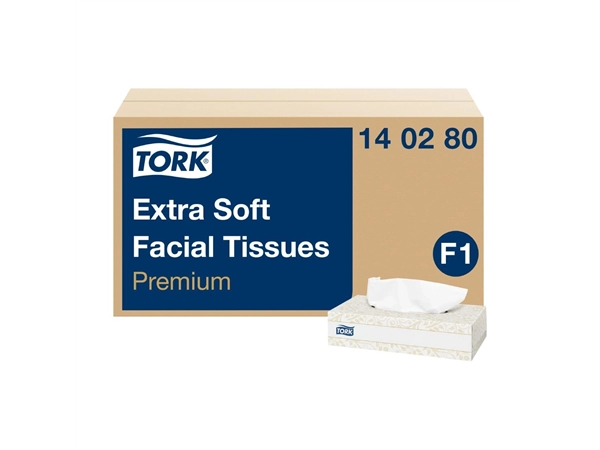 Buy your Tork Premium 100-pak gezichtsreinigingsdoekjes extra soft 2-laags (30 stuks) at Supplierz BV