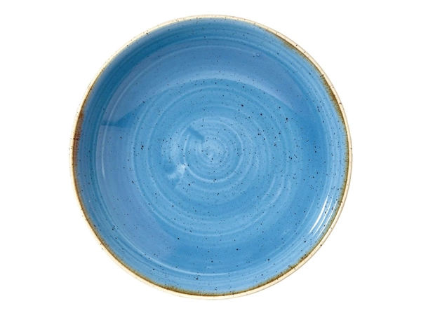 Een Churchill Stonecast Cornflower Blue coupe kom 18.2 cm pak van 12 koop je bij Supplierz BV