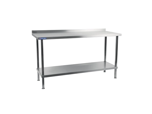 Een Holmes RVS wandtafel 1800 mm koop je bij Supplierz BV