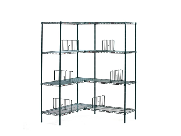 Vous pouvez acheter un Séparateurs d'étagère Super Erecta Metro 460 x 203mm (lot de 4) chez Supplierz BV