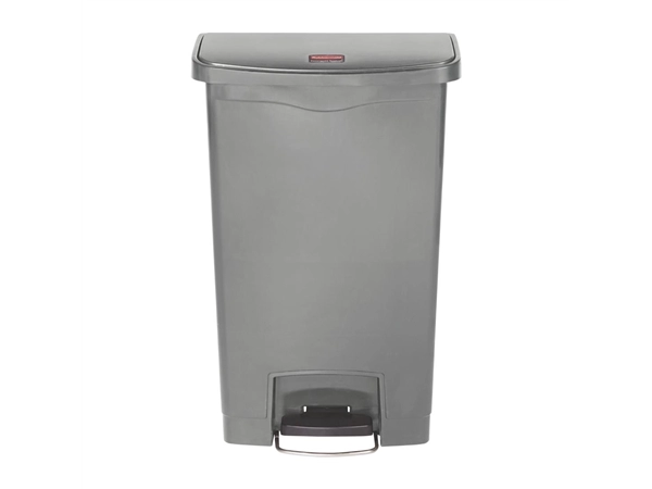 Een Rubbermaid Slim Jim pedaalemmer grijs 50L koop je bij Supplierz BV