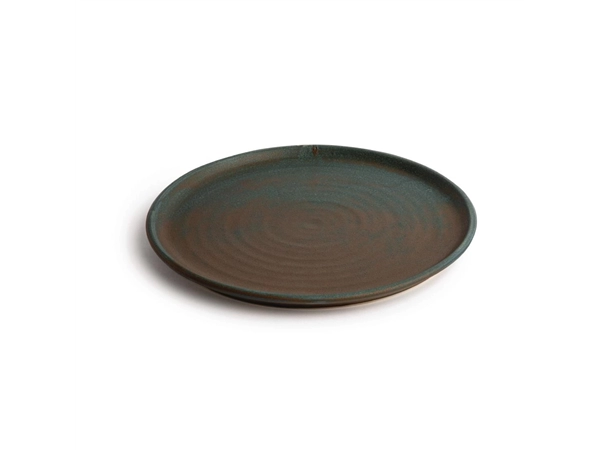 Vous pouvez acheter un Assiettes plates vert bronze Olympia Canvas 26,5 cm (Lot de 6) chez Supplierz BV