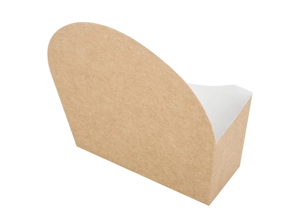 Vous pouvez acheter un Etuis à bagel kraft compostables Colpac (lot de 1000) chez Supplierz BV