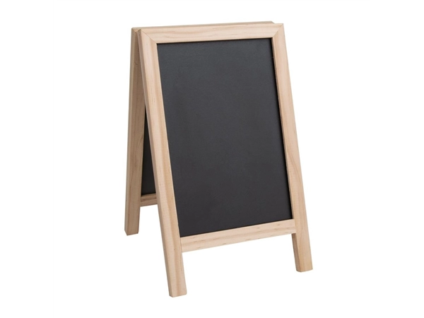 Een Olympia mini krijtbord opklapbaar 250(H) x 150(B)mm koop je bij Supplierz BV