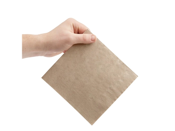 Sie können einen Fiesta Recyclable Lunchservietten 1/4 recyceltes Kraftpapier 33cm (2000 Stück) bei Supplierz BV kaufen