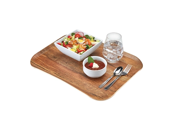 Een Cambro Versa Dienblad Houtnerf Bruin Eik 330 x 430mm koop je bij Supplierz BV