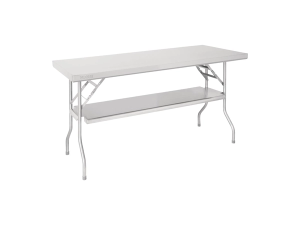 Een Vogue bodemschap voor RVS werktafel 1220x610x780mm koop je bij Supplierz BV