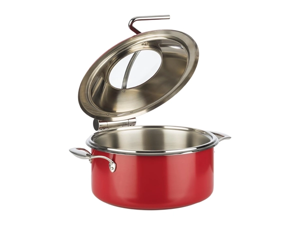 Een APS chafing dish rood 305mm koop je bij Supplierz BV