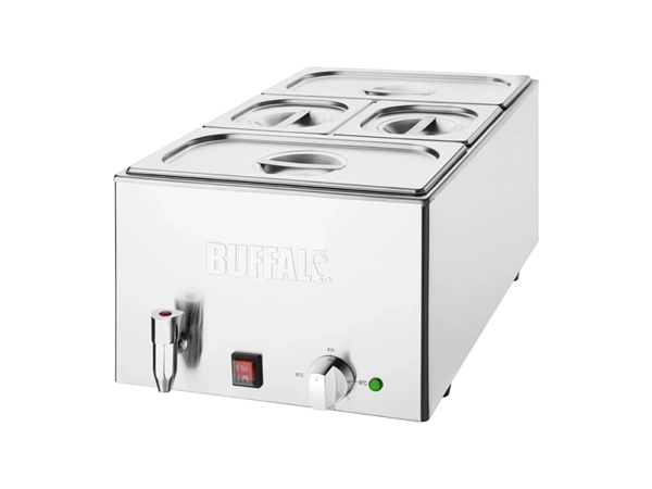 Buy your Buffalo Bain Marie met Kraan en Pannen at Supplierz BV