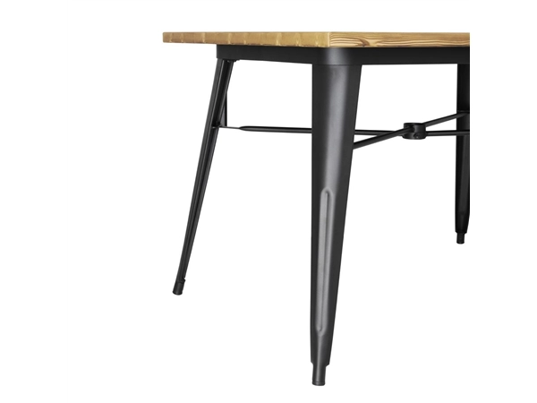 Een Bolero aluminium outdoor tafel 120x76x76cm licht houtdessin koop je bij Supplierz BV