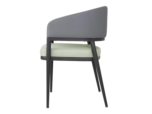 Een Bolero Meridian Interieurstoelen - Pistachegrijs (Set Van 2) koop je bij Supplierz BV