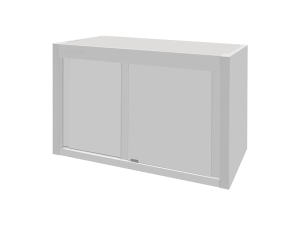 Sie können einen Vogue Hängeschrank Edelstahl 650x1200x400mm bei Supplierz BV kaufen