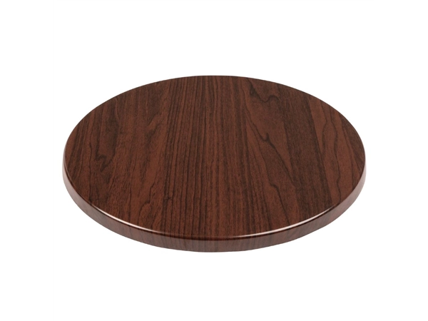 Vous pouvez acheter un Plateau de table rond Bolero 600mm marron foncé chez Supplierz BV