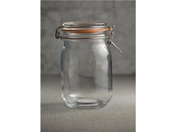 Een Kilner weckpot met beugelsluiting 1L koop je bij Supplierz BV