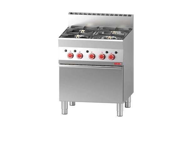 Vous pouvez acheter un Fourneau 4 feux sur four gaz Gastro M 650 65/70CFG chez Supplierz BV