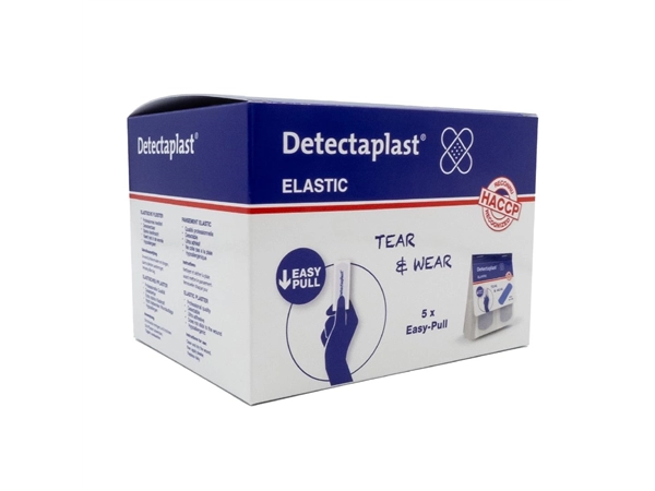 Een Detectaplast Elastische Pleister 25x72mm - 100 St koop je bij Supplierz BV