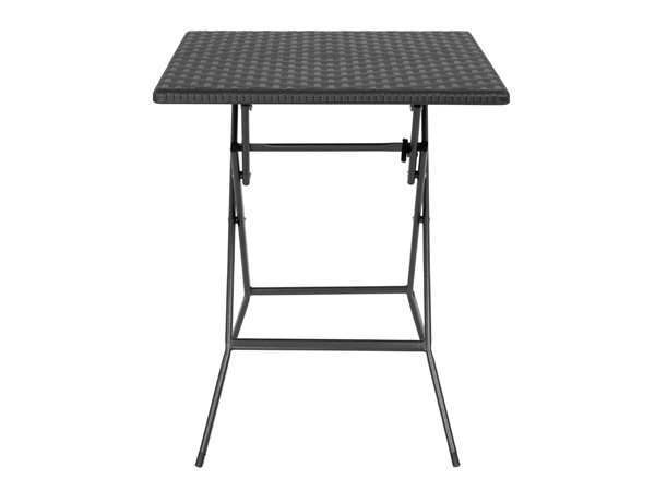 Een Bolero Vierkante Inklapbare Tafel Zwart 620mm koop je bij Supplierz BV