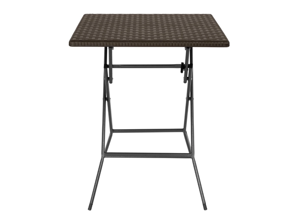 Een Bolero Vierkante Opvouwbare Tafel Bruin 620mm koop je bij Supplierz BV