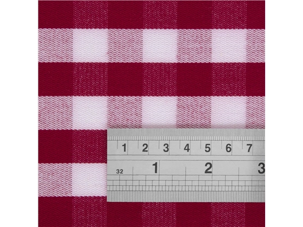 Buy your Mitre Comfort Gingham tafelkleed rood-wit 178x178cm at Supplierz BV