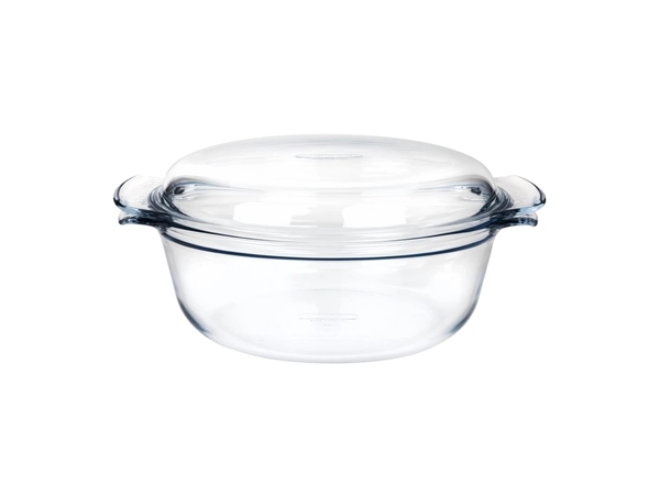 Een Pyrex ronde glazen casserole 3,75L koop je bij Supplierz BV