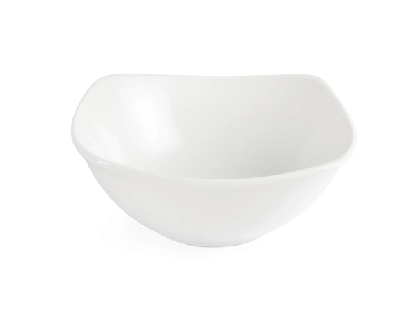 Een Olympia Whiteware afgeronde vierkante schalen 14cm (12 stuks) koop je bij Supplierz BV