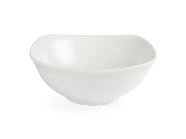 Vous pouvez acheter un Bols carrés arrondis Olympia Whiteware 180 mm (lot de 12) chez Supplierz BV