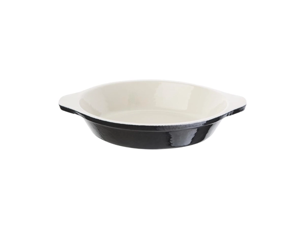 Buy your Vogue ronde gratineerschaal zwart 0,4L at Supplierz BV