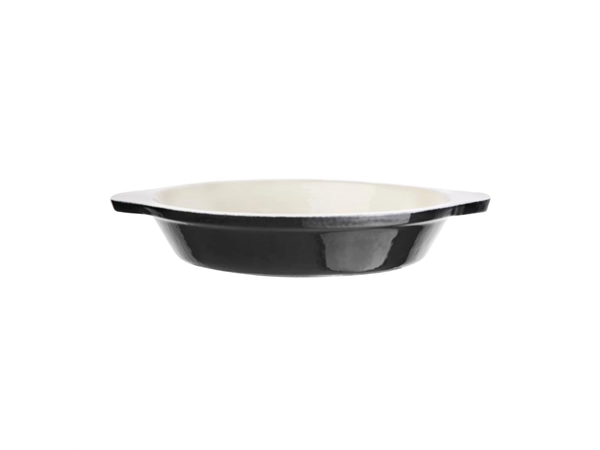 Buy your Vogue ronde gratineerschaal zwart 0,75L at Supplierz BV