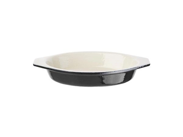 Buy your Vogue ovale gratineerschaal zwart 0,65L at Supplierz BV