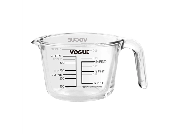 Een Vogue glazen maatbeker 500ml koop je bij ShopXPress