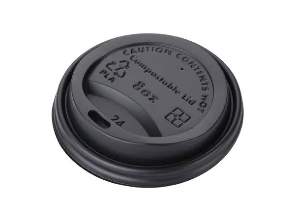 Een Fiesta Compostable composteerbare deksels voor 23cl koffiebekers (50 stuks) koop je bij ShopXPress