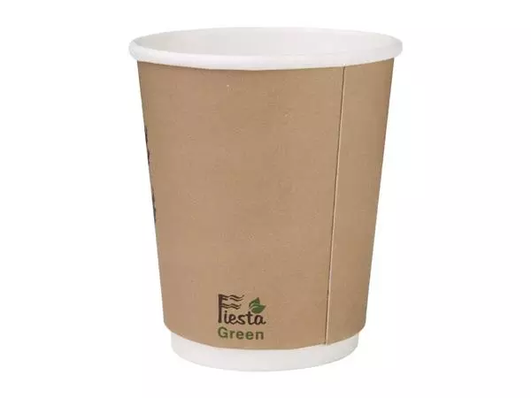 Een Fiesta Compostable 25 composteerbare dubbelwandige koffiebekers (25 stuks) koop je bij ShopXPress