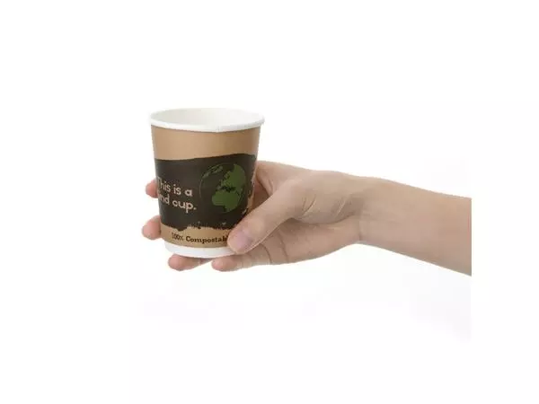 Een Fiesta Compostable 500 composteerbare dubbelwandige koffiebekers (500 stuks) koop je bij ShopXPress