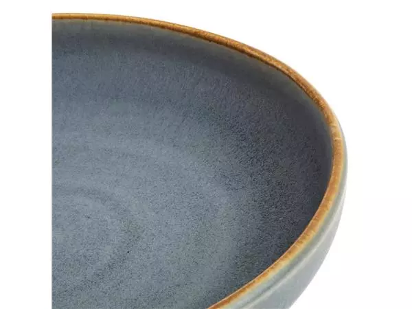 Een Olympia Canvas diepe coupe borden blauw graniet 23cm (6 stuks) koop je bij ShopXPress